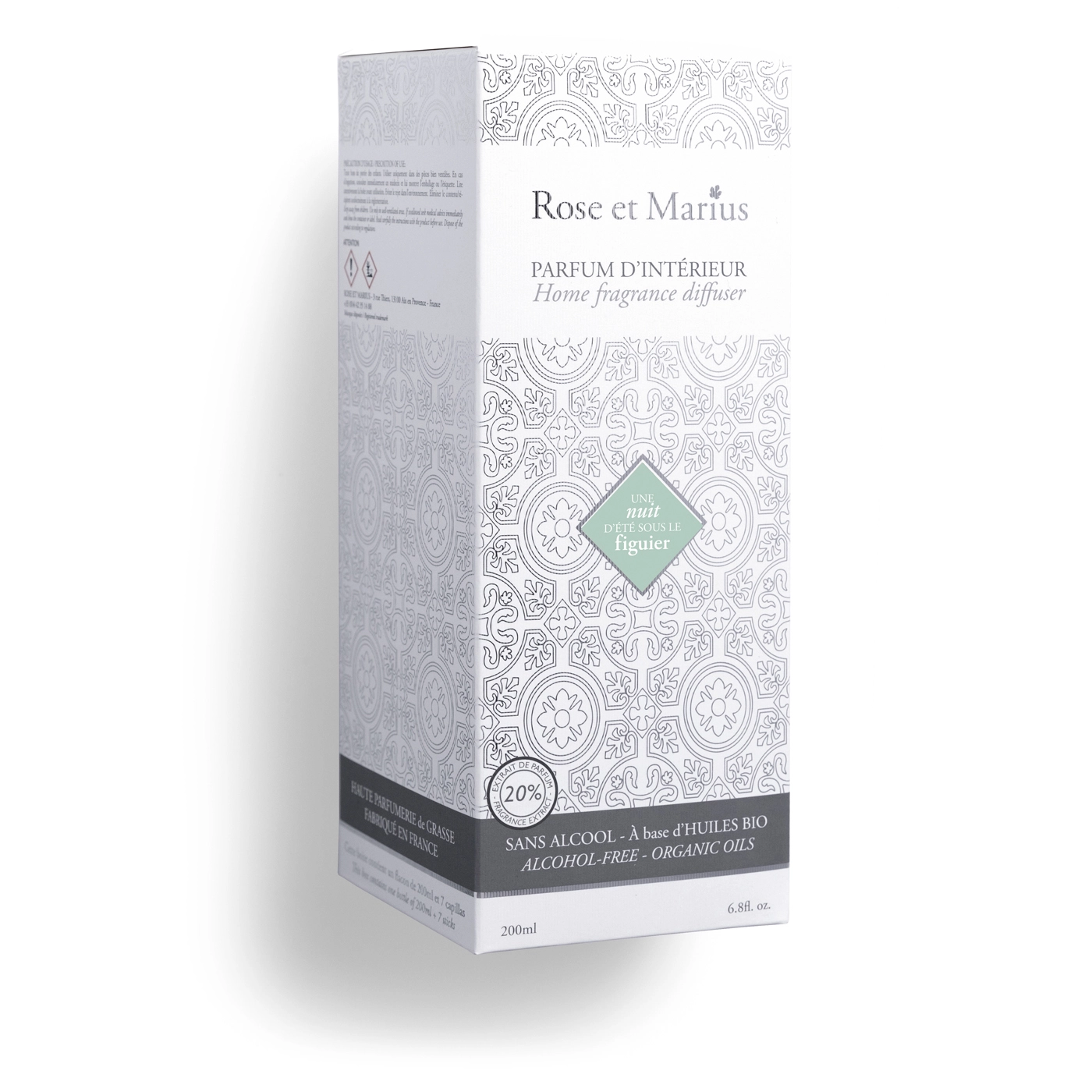 Rose et Marius DIFFUSEUR DE PARFUM D'INTÉRIEUR Parfum Figuier