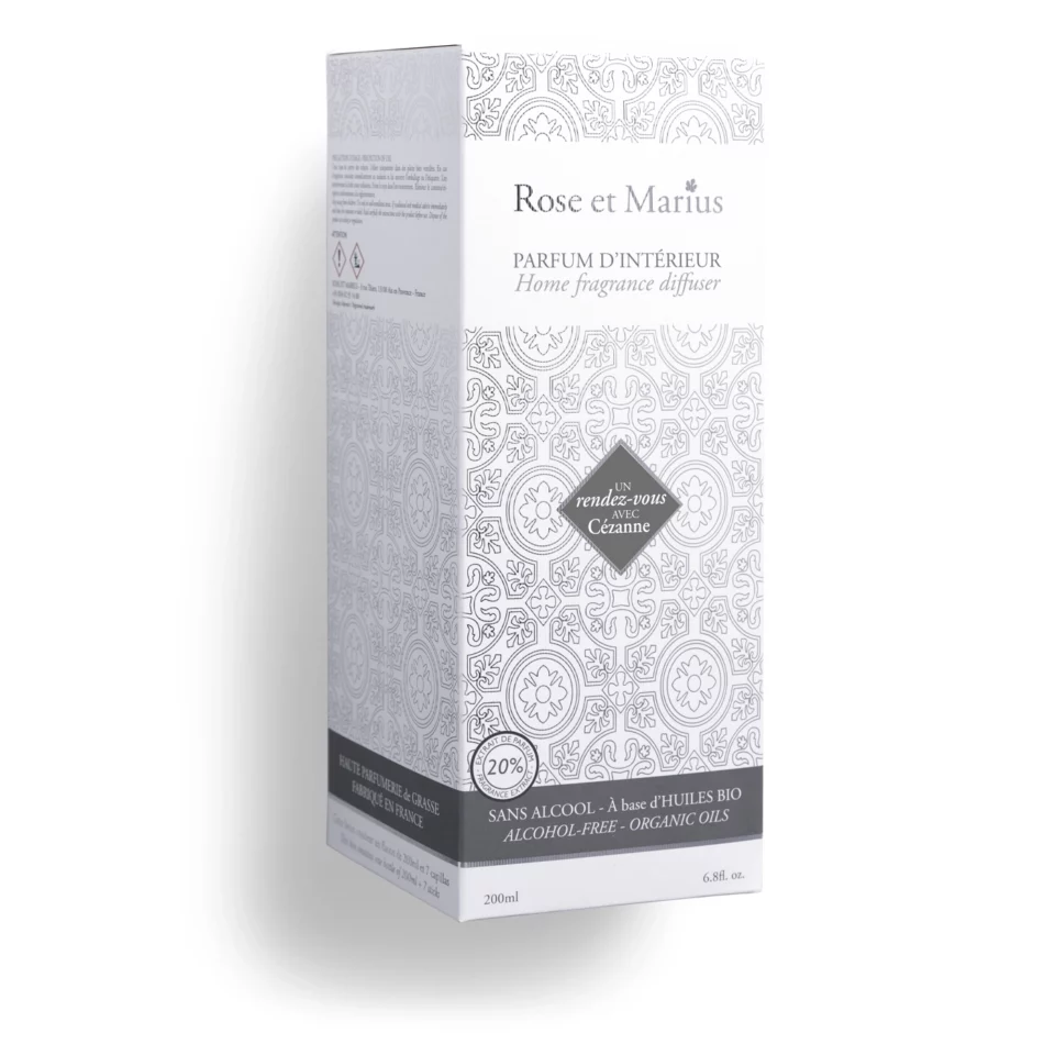 Rose et Marius DIFFUSEUR DE PARFUM D'INTÉRIEUR Rendez-vous avec Cézanne