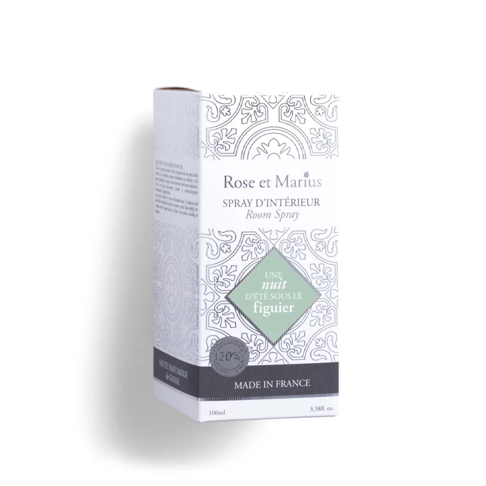 Rose et Marius SPRAY de PARFUM MAISON Une nuit d'été sous le figuier