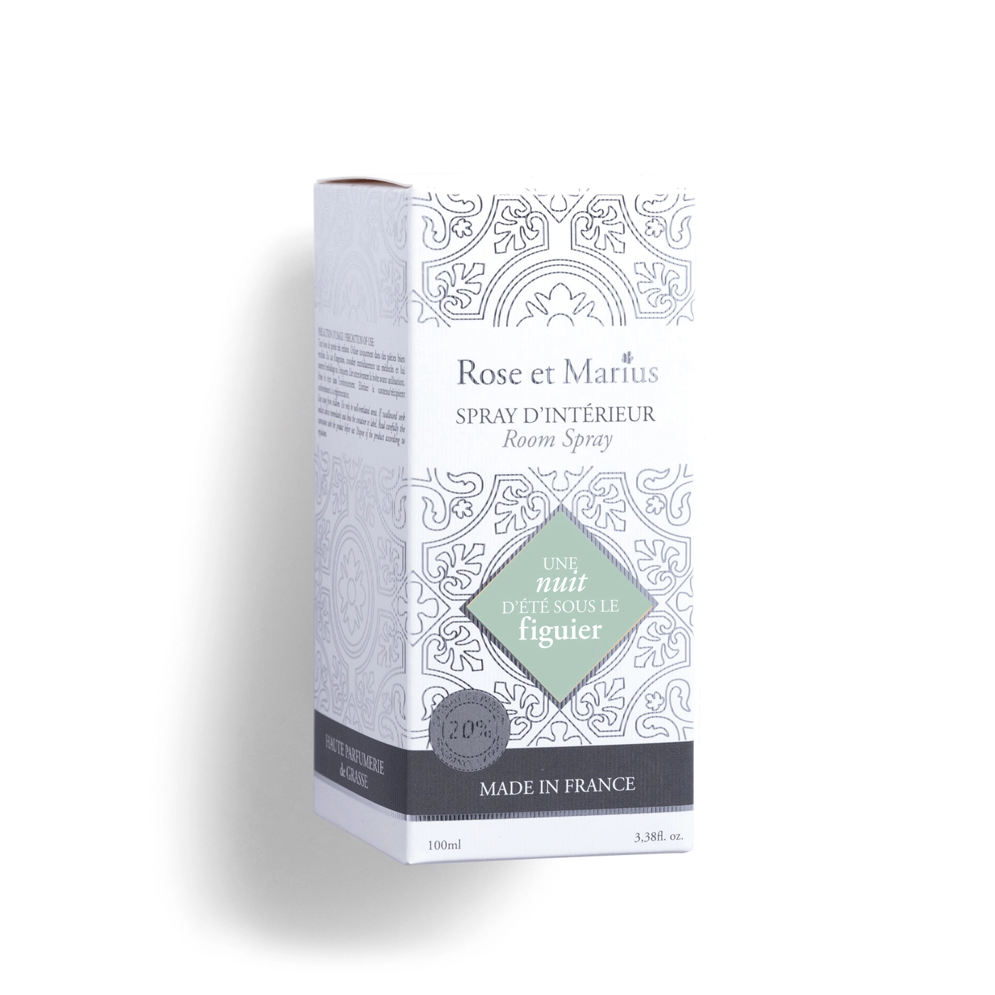 Rose et Marius SPRAY de PARFUM MAISON Une nuit d'été sous le figuier