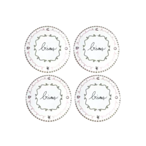assiettes bisous